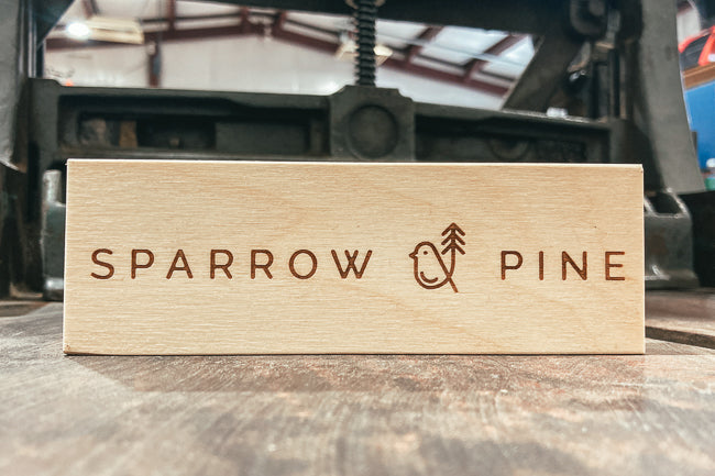 Brand Logo Tabletop Sign