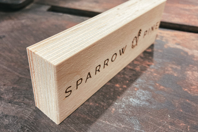 Brand Logo Tabletop Sign